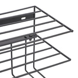 Power Tool Organizer Wall Mount Storage Rack for Power Tool Drill Heavy Duty 3 Layer Tools Shelf for Garage Organizer