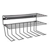 Power Tool Organizer Wall Mount Storage Rack for Power Tool Drill Heavy Duty 3 Layer Tools Shelf for Garage Organizer