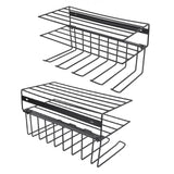 Power Tool Organizer Wall Mount Storage Rack for Power Tool Drill Heavy Duty 3 Layer Tools Shelf for Garage Organizer