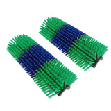2pcs Livestock Scratch Brushes Full Massage Relieve Itching Animal Back Scratching Brush for Horse Cattle Sheep Green