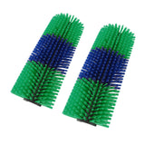 2pcs Livestock Scratch Brushes Full Massage Relieve Itching Animal Back Scratching Brush for Horse Cattle Sheep Green