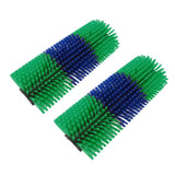 2pcs Livestock Scratch Brushes Full Massage Relieve Itching Animal Back Scratching Brush for Horse Cattle Sheep Green