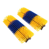 2pcs Livestock Scratch Brushes Full Massage Relieve Itching Animal Back Scratching Brush for Horse Cattle Sheep Yellow