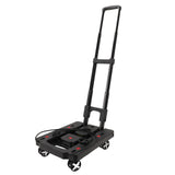 Folding Flat Cart with Wheels Portable Multifunctional Utility Dolly Platform Cart for Shopping Travel In Australia - Darrahopens