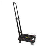 Folding Flat Cart with Wheels Portable Multifunctional Utility Dolly Platform Cart for Shopping Travel