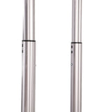 Folding Hand Truck Aluminum Alloy 4 Wheels 40kg Load Dolly Cart for Shopping Luggage