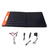 60W Solar Panel Charger ETFE Dual Side 12V PD Fast Charging Magnetic Adsorption Foldable Portable Solar Panel with Handle for Outdoor In Australia - Darrahopens