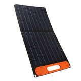 60W Solar Panel Charger ETFE Dual Side 12V PD Fast Charging Magnetic Adsorption Foldable Portable Solar Panel with Handle for Outdoor