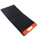 60W Solar Panel Charger ETFE Dual Side 12V PD Fast Charging Magnetic Adsorption Foldable Portable Solar Panel with Handle for Outdoor