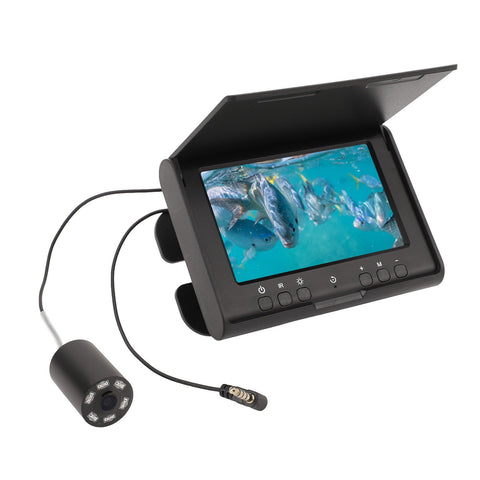 Underwater Fishing Camera Kit HD Infrared Camera Portable Fish Finder for Lake Boat Ice Fishing