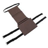 Tree Stand Chair Comfortable Oxford Cloth Adjustable Tree Chair for Garden Outdoor Dark Khaki