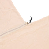 Windproof Hooded Blanket Fleece Hooded Wearable Blanket Adult Camp Poncho Sleeping Bag for Camping and Travel Coffee