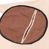 Windproof Hooded Blanket Fleece Hooded Wearable Blanket Adult Camp Poncho Sleeping Bag for Camping and Travel Coffee
