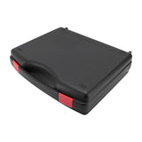 Water Resistant Satellite Hard Case for Adapter Cable Kickstand Power Supply Accessories Travel Handle Case for Outdoor Camping Car RV Boat Trips