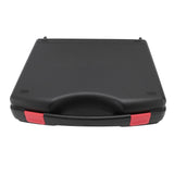 Water Resistant Satellite Hard Case for Adapter Cable Kickstand Power Supply Accessories Travel Handle Case for Outdoor Camping Car RV Boat Trips