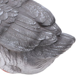 Goose Statue Figurine Resin Gray Goose Farm Animal Sculpture Desktop Ornament for Home Garden Patio Decoration In Australia - Darrahopens