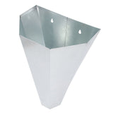 Chicken Cone Heavy Duty Galvanized Steel Poultry Restraining Cone Funnel Chicken Processing Equipment for Roasters Turkeys Up to 8 Pounds