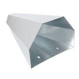 Chicken Cone Heavy Duty Galvanized Steel Poultry Restraining Cone Funnel Chicken Processing Equipment for Roasters Turkeys Up to 8 Pounds