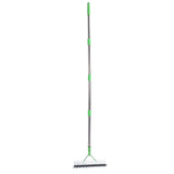 Thatch Rake Lawn Thatching Dethatcher Stainless Steel Metal Grass Grooming Yard Garden Soil Tool with Extension Rod In Australia - Darrahopens