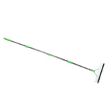 Thatch Rake Lawn Thatching Dethatcher Stainless Steel Metal Grass Grooming Yard Garden Soil Tool with Extension Rod