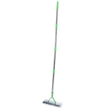 Thatch Rake Lawn Thatching Dethatcher Stainless Steel Metal Grass Grooming Yard Garden Soil Tool with Extension Rod