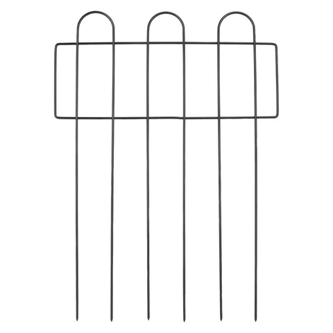 Decorative Garden Fence Iron Metal Wire Garden Fence Ground Stake Animal Barrier Fence for Outdoor Flower Bed Edging In Australia - Darrahopens