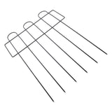 Decorative Garden Fence Iron Metal Wire Garden Fence Ground Stake Animal Barrier Fence for Outdoor Flower Bed Edging