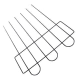 Decorative Garden Fence Iron Metal Wire Garden Fence Ground Stake Animal Barrier Fence for Outdoor Flower Bed Edging