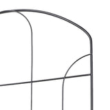 Decorative Garden Fence Arched Fence Border Iron Metal Wire Fence Panel Dog Rabbits Ground Stakes Fence for Flower Bed Edging In Australia - Darrahopens