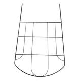 Decorative Garden Fence Arched Fence Border Iron Metal Wire Fence Panel Dog Rabbits Ground Stakes Fence for Flower Bed Edging