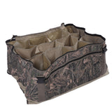 Duck Decoy Bag Oxford Cloth 12 Slotted Waterfowl Goose Decoy Bag with Mesh Cover for Outdoor Camping Camouflage