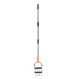 Garden Cultivator Tool Stainless Steel Lawn Reseeding Garden Tool Adjustable Handle Garden Soil Loosener with Weeding Blade for Soil Mixing 3 Sections In Australia - Darrahopens