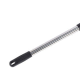 Garden Cultivator Tool Stainless Steel Lawn Reseeding Garden Tool Adjustable Handle Garden Soil Loosener with Weeding Blade for Soil Mixing 4 Sections
