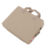 Folding Stadium Seat for Bleacher Oxford Cloth Portable Stadium Chair Cushion with Back Support for Outdoor Camping Sports Events Concerts Flower