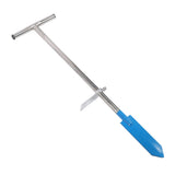 Dibble Bar Planting Tool Detachable Stainless Steel T Handle Tree Planting Bar for Garden