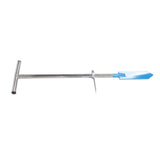 Dibble Bar Planting Tool Detachable Stainless Steel T Handle Tree Planting Bar for Garden