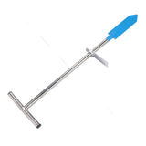 Dibble Bar Planting Tool Detachable Stainless Steel T Handle Tree Planting Bar for Garden