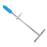 Dibble Bar Planting Tool Detachable Stainless Steel T Handle Tree Planting Bar for Garden