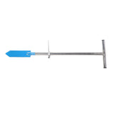 Dibble Bar Planting Tool Detachable Stainless Steel T Handle Tree Planting Bar for Garden