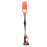 Cordless Electric Leaf Blower ABS Battery Powered Foldable Handheld Leaf Blower with 1500mAh Battery and Charger for Lawn Patio Orange US Plug In Australia - Darrahopens