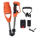 Cordless Electric Leaf Blower ABS Battery Powered Foldable Handheld Leaf Blower with 1500mAh Battery and Charger for Lawn Patio Orange US Plug In Australia - Darrahopens