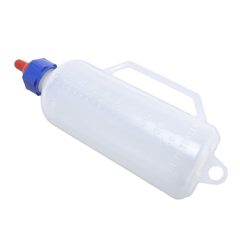 Lamb Feeding Bottle with Soother and Handle Calf Nursing Bottle Milk Feeder for Kid Livestock 1L Capacity In Australia - Darrahopens