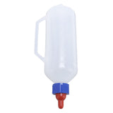 Lamb Feeding Bottle with Soother and Handle Calf Nursing Bottle Milk Feeder for Kid Livestock 1L Capacity