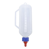 Lamb Feeding Bottle with Soother and Handle Calf Nursing Bottle Milk Feeder for Kid Livestock 1L Capacity