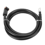 4 AWG Power Cable External Negative Battery Box Cord Straight Plug and SC25-8 Terminal for Car Boat Motorcycle Tractor 2m / 6.6ft In Australia - Darrahopens