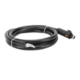 4 AWG Power Cable External Negative Battery Box Cord Straight Plug and SC25-8 Terminal for Car Boat Motorcycle Tractor 2m / 6.6ft