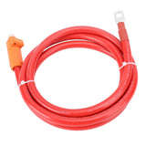 4AWG Power Cable Soft Red Straight Plug and SC25 8 Terminal Power Cord for Ships Motorcycles Cars Tractors 2m / 6.56ft