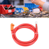 4AWG Power Cable Soft Red Straight Plug and SC25 8 Terminal Power Cord for Ships Motorcycles Cars Tractors 2m / 6.56ft