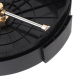 13 Inch Pressure Washer Surface Cleaner 2500PSI Stainless Steel Surface Cleaner Power Washer Attachment with 1/4 Inch Interface 2 Extension Wands
