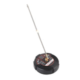 13 Inch Pressure Washer Surface Cleaner 2500PSI Stainless Steel Surface Cleaner Power Washer Attachment with 1/4 Inch Interface 2 Extension Wands